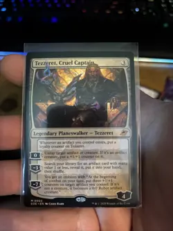 Tezzeret Cruel Captain Edge of Eternities Mythic #2 Magic: The Gathering - Image 1