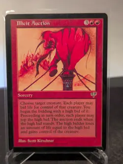 Illicit Auction Rare Mirage Magic: The Gathering Near Mint - Image 1