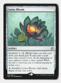 Lotus Bloom 270 Rare Time Spiral: Remastered Magic: The Gathering Near Mint - Image 1