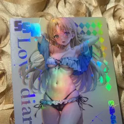 Asia Argento HIGHSCHOOL DXD Goddess Story SSR Waifu Anime Girl Card - Image 2