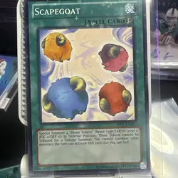 Yugioh - Scapegoat BP01-EN042 1st Edition Starfoil Rare LP - Image 1