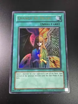 Yugioh - Change of Heart *Ultra Rare* DB1-EN168 - Image 1