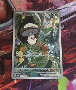 Pokemon TCG Foongus Illustration Rare Card 095/086 Black Bolt - Image 1