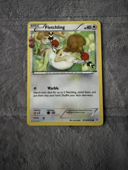 Pokemon Fletchling RC25/RC32 Generations Radiant Collection TCG Card - Image 1