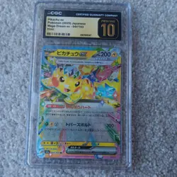 CGC pokemon slabs lot-5cards total, Pikachu, Eevee, Vaporeon, Flareon, Jolteon - Image 2