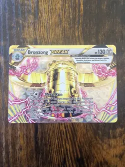 Bronzong BREAK 62/124 Fates Collide Ultra Rare Pokemon Card Near Mint - Image 1
