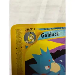 Pokemon Golduck 50a/147 Aquapolis Non Holo e-Reader Card 2002 Vintage TCG - Image 4