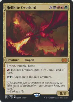 MTG Double Masters 2022 - Hellkite Overlord - Image 1