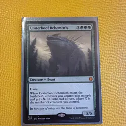 Wizards of the Coast MTG Craterhoof Behemoth 385 Regular Mythic Green EN 5/5 - Image 1