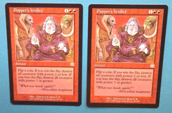 Magic the Gathering MTG Mercadian Masques PUPPET'S VERDICT X 2 R LP/EX 1999! - Image 1