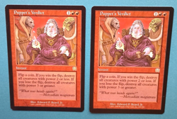 Magic the Gathering MTG Mercadian Masques PUPPET'S VERDICT X 2 R LP/EX 1999! - Image 2