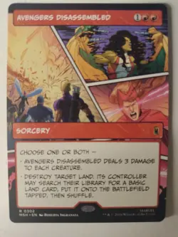 Avengers Disassembled 0302 Regular Rare Red EN Wizards of the Coast MTG - Image 1