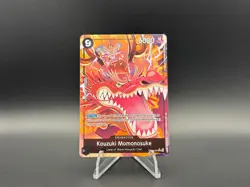 Kouzuki Momonosuke OP16-085 Alt Art | Time Of Battle One Piece TCG NM English - Image 1