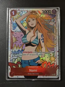 Treasure Rare Nami ST01-007 Alt Art OP06 Wings Of The Captain NM TR One Piece En - Image 2
