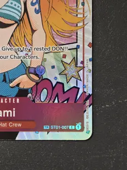 Treasure Rare Nami ST01-007 Alt Art OP06 Wings Of The Captain NM TR One Piece En - Image 3