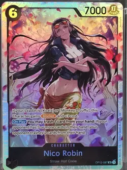 Psa 10 One Piece Op12 English Nico Robin Wifu Rare - Image 1