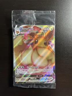 Pokemon Eevee VMAX SWSH087 SWSH: Sword & Shield Promo Cards Holo Factory Sealed - Image 1
