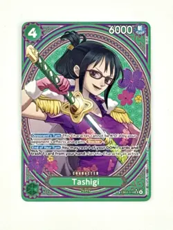 One Piece CCG English Tashigi SP EB03-018 SR Alt Art Heroines Edition - Image 1