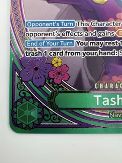 One Piece CCG English Tashigi SP EB03-018 SR Alt Art Heroines Edition - Image 3