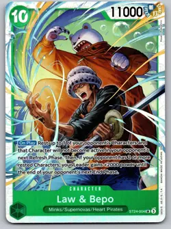 Law & Bepo Starter Deck 24: GREEN Jewelry Bonney ST24-004 Foil NM - Image 1