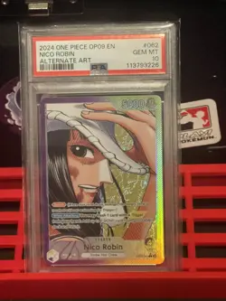 PSA 10 NICO ROBIN ALT LEADER OP09-062 ONE PIECE EMPERORS IN THE NEW WORLD 💎 - Image 1