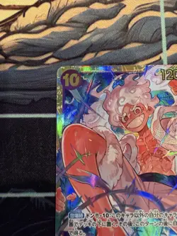 Monkey D Luffy Gear 5 SEC One Piece TCG OP05-119 PRB-01 Japanese MINT - Image 2