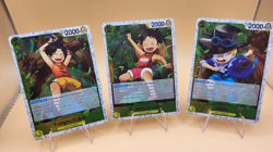St13 014 Luffy / St13 007 Sabo / St13 010 Ace Three Brothers One Piece - Image 1
