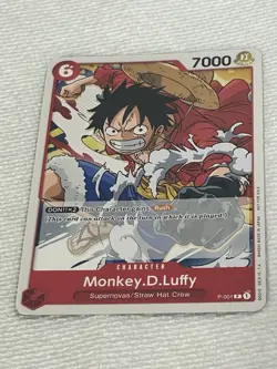 Monkey.D.Luffy (Super Pre-Release) [Participant] - One Piece Promo P-001 - Image 1