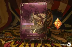 One Piece TCG HITOKIRI KAMAZO TOURNAMENT WINNER PACK VOL 4. NM - Image 1