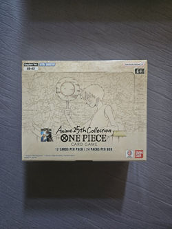 One Piece EB02 Anime 25th Collection Display | Factory Sealed | Booster Box - Image 1