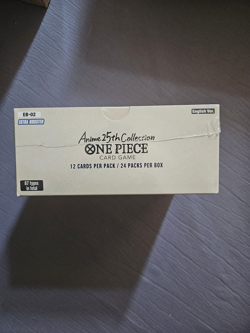 One Piece EB02 Anime 25th Collection Display | Factory Sealed | Booster Box - Image 2