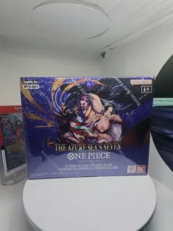 One Piece The Azure Sea's Seven Booster Box OP14 English New Sealed! - Image 1