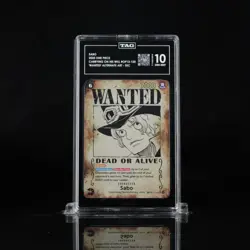 2025 One piece tcg sabo wanted poster TAG 10 - Image 2