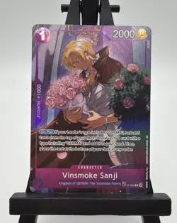 2025 One Piece Legacy of the Master Vinsmoke Sanji Treasure Rare #OP10-063 NM - Image 1