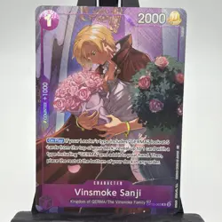 2025 One Piece Legacy of the Master Vinsmoke Sanji Treasure Rare #OP10-063 NM - Image 3