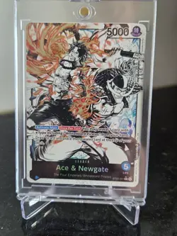 One Piece TCG Ace and Newgate Leader ST22-001 [PAR] Parallel Starter Deck ST22 - Image 1