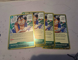 I Know Your Strong Foil Event OP13-060 x4 One Piece TCG - Image 1