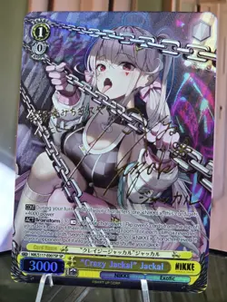 Weiss Schwarz "Crazy Jackal" Jackal SP (English) (Gold Signature) - Image 2