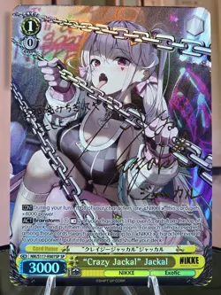 Weiss Schwarz "Crazy Jackal" Jackal SP (English) (Gold Signature) - Image 4