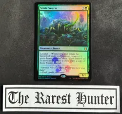 X1 - MTG - Scute Swarm - Rare - LP - FOIL - Media PROMO - 203 - Image 1