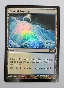 Glacial Fortress Core Set 2010 (M10) Foil MTG - Image 1