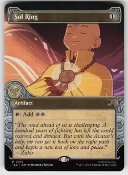 Sol Ring (Showcase) P Avatar: The Last Airbender: Eternal-Legal 316 MTG - Image 1