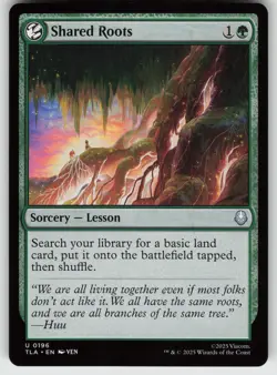 Shared Roots U Avatar: The Last Airbender 196 MTG - Image 1