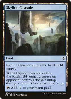 Skyline Cascade 246 Magic: The Gathering Battle for Zendikar Regular Common NM - Image 1
