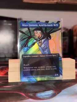 Magic: The Gathering TCG - Mister Fantastic U 0320 - Borderless Foil - Image 1