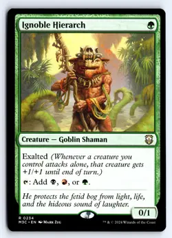 Ignoble Hierarch 234 Rare Commander: Modern Horizons 3 Magic: The Gathering NM - Image 1