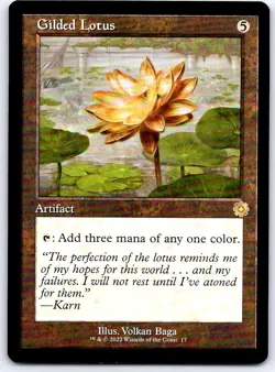 Gilded Lotus 17 The Brothers' War: Retro Frame Artifacts MTG LP - Image 1