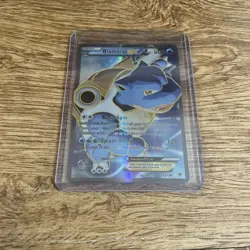 Pokemon TCG Blastoise EX XY Holo Full Art Ultra Rare Card 142/146 NM - Image 1