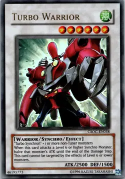 Yugioh Turbo Warrior CSOC-EN038 Ultra Rare NM - Image 1
