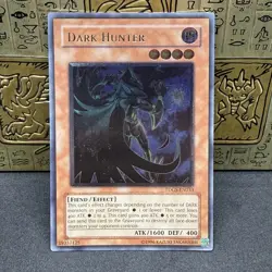 Yugioh Dark Hunter TDGS-EN033 Ultimate Rare NM - Image 1